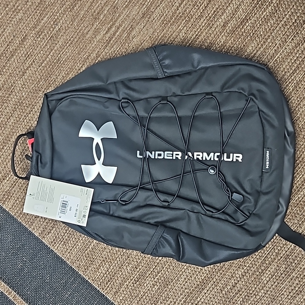 Under Armour Black and White Men's Backpack